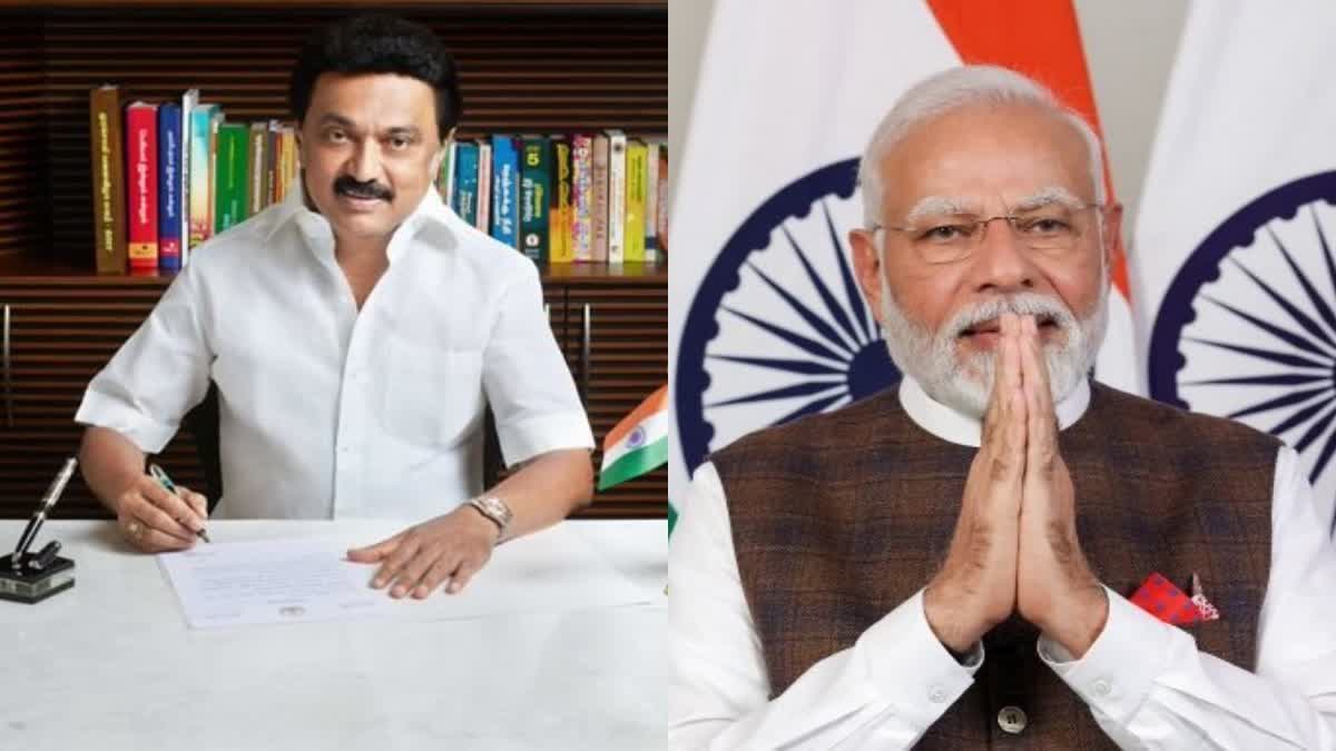 TN CM MK Stalin urges PM Modi to declare the effects of Cyclone Michaung and Extreme heavy rains in southern districts as a National Calamity  Cyclone Michaung  National Calamity  roads bridges electricity damagd  7033 crore emeregency relief  thirunelveli thoothukudi kanyakuamri  heavy flood in 47 years  heavy loss in 100 years  മിഷോങിനെ ദേശീയ ദുരന്തമായി പ്രഖ്യാപിക്കണമെന്ന്  47 കൊല്ലത്തിനിടെയുണ്ടാകുന്ന ഏറ്റവും വലിയ പ്രളയം