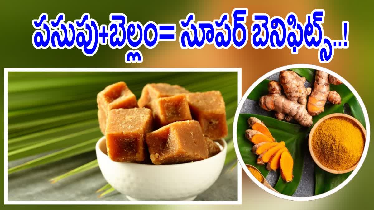 Benefits of Eating Jaggery and Turmeric