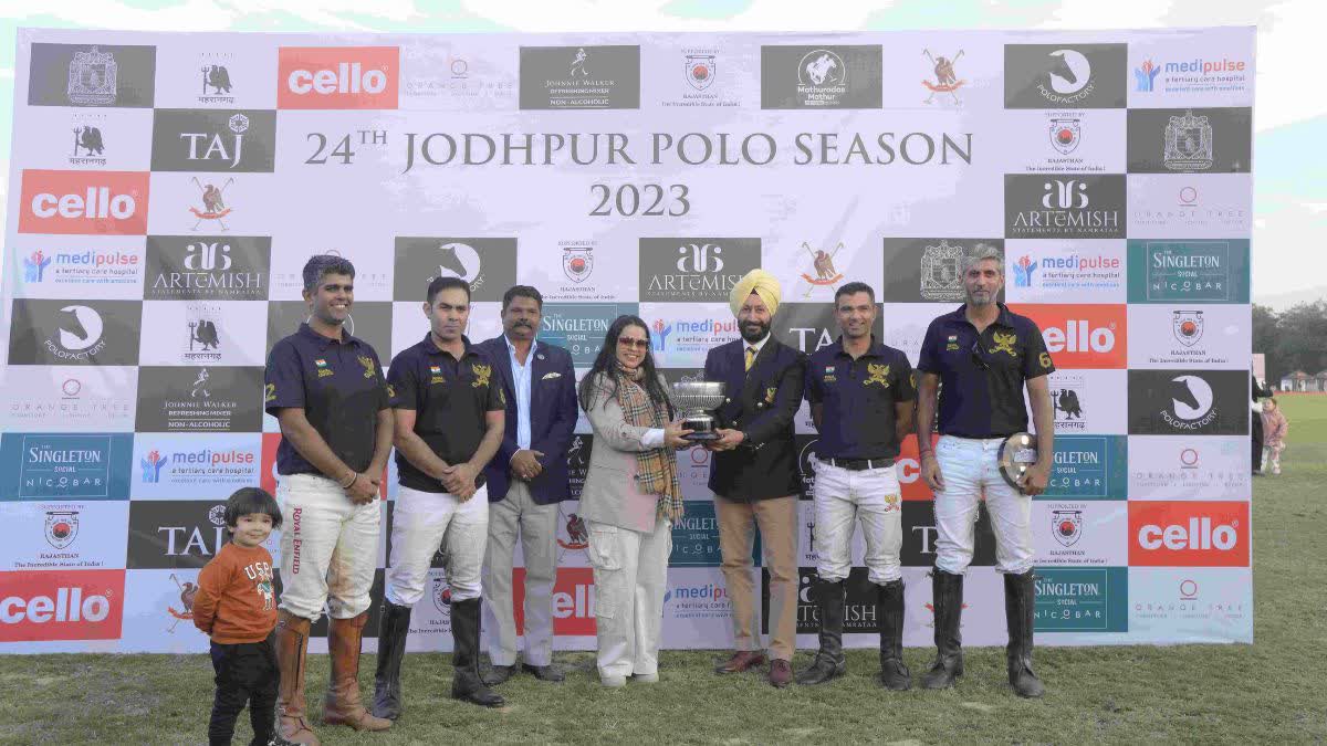 cavalry team Won HH Maharaja of Jodhpur Cup