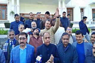 Opposition Walkout from HP Assembly House