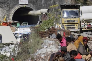 Silkyara tunnel site