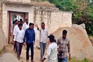 MLA Janardhana Reddy inspected the place