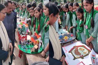 Science exhibition in Sir JC Bose Girls High School Giridih