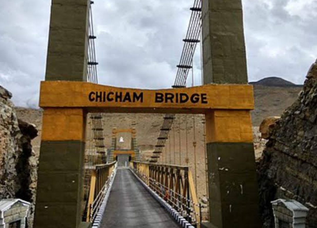 Chicham Bridge in Spiti Valley