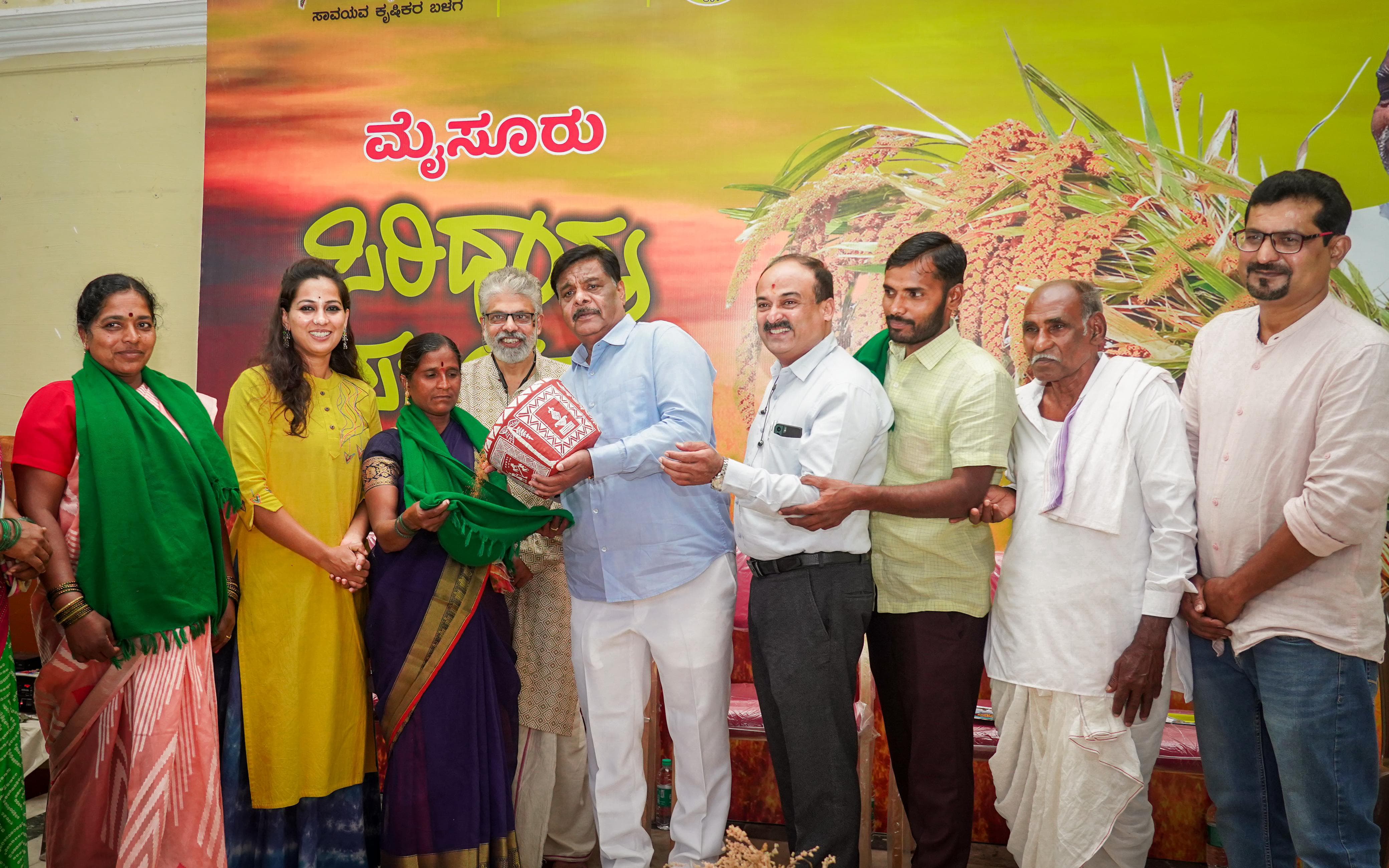 Dr. HC Mahadevappa launched cereal celebration