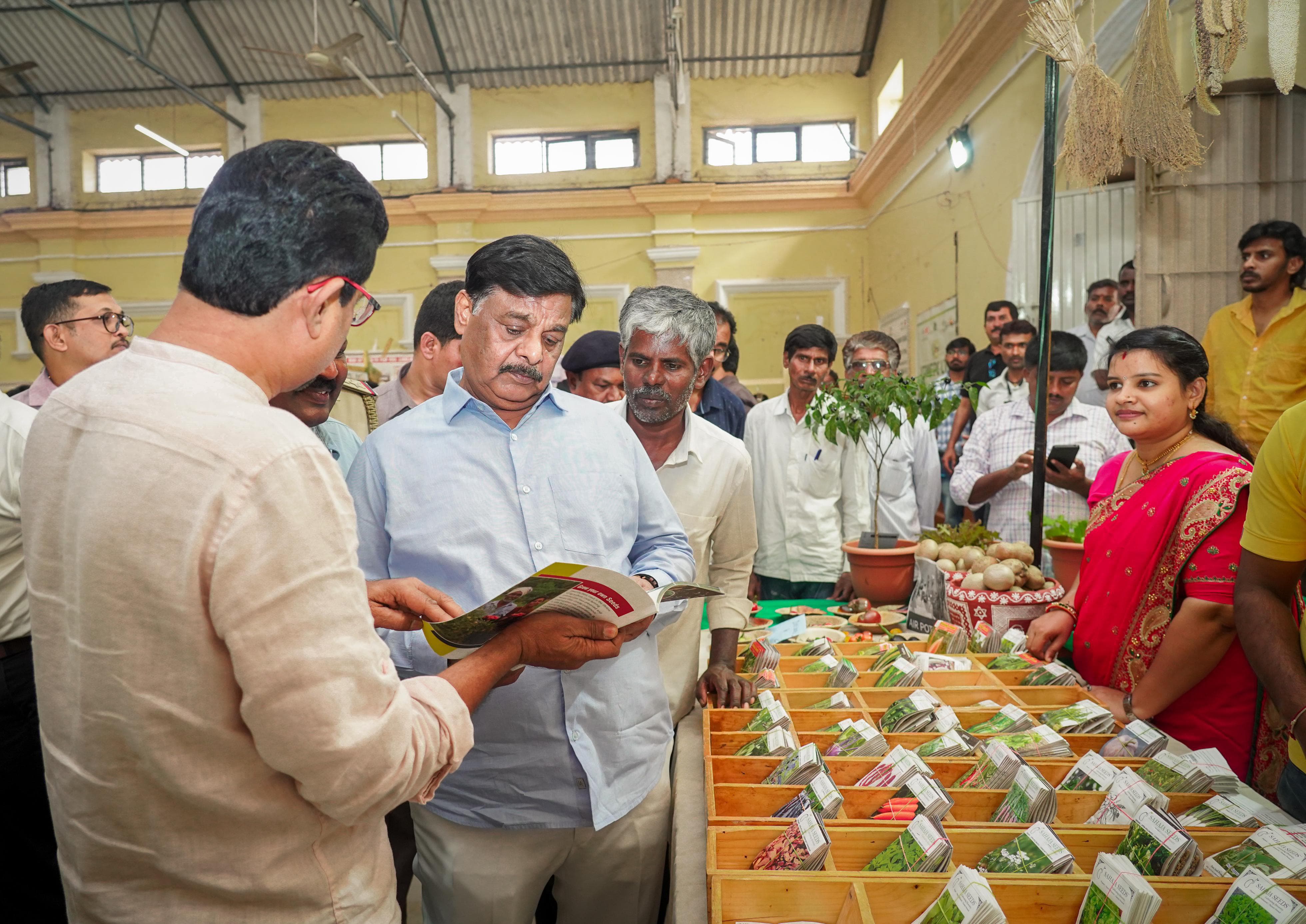 Dr. HC Mahadevappa launched cereal celebration