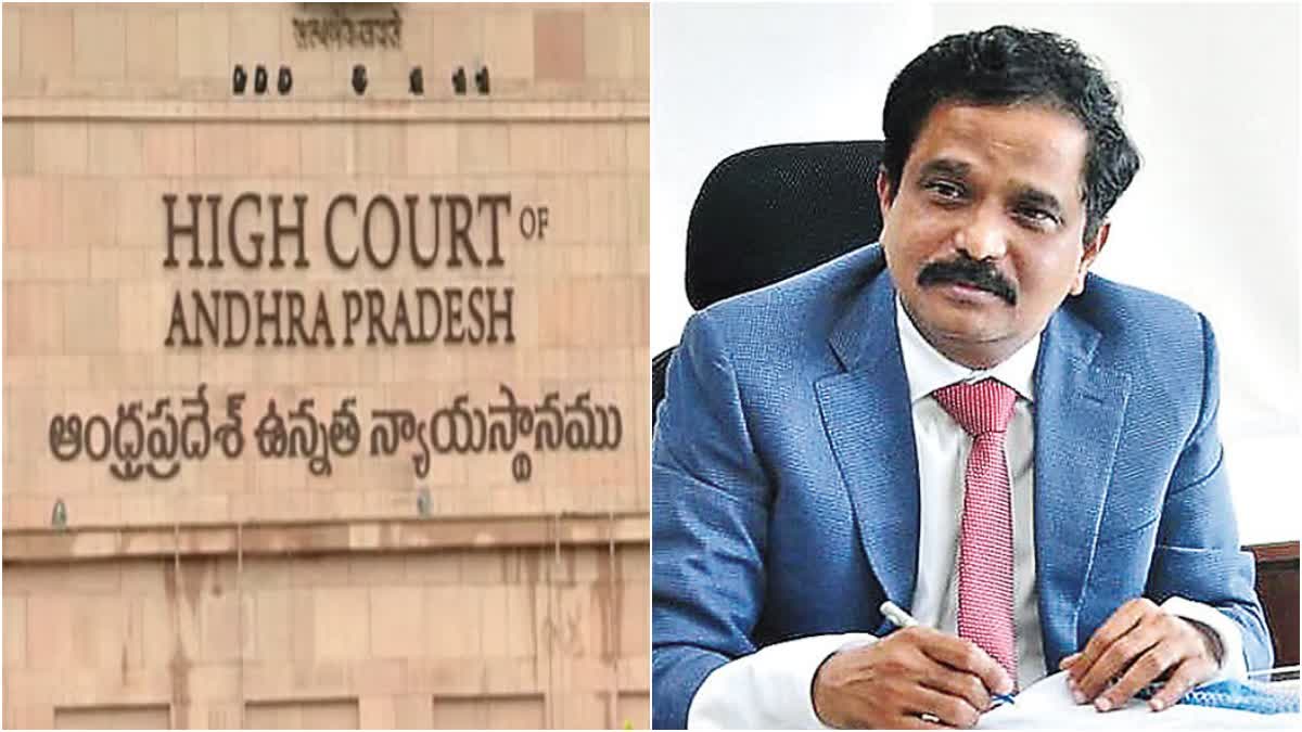 High Court on IPS psr anjaneyulu