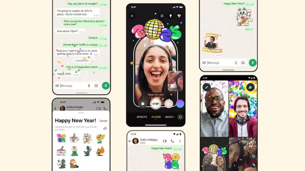 WhatsApp's new calling effects feature