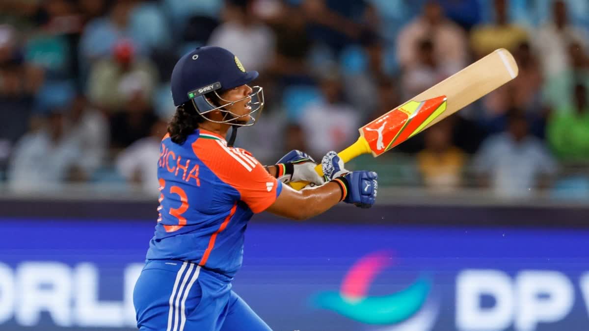 RICHA GHOSH FASTEST WT20I FIFTY  INDIA WOMEN VS WEST INDIES WOMEN  WI W VS IND W 3RD T20I  റിച്ച ഘോഷ്