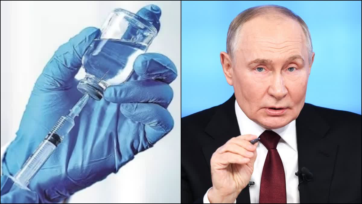 Vaccine and Russian President Vladimir Putin