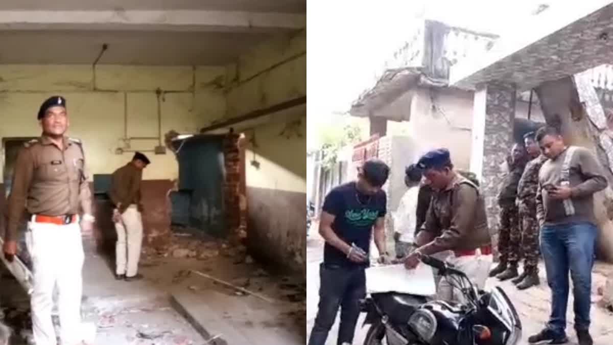 ATS action at gangster Prince Khan residence in Dhanbad