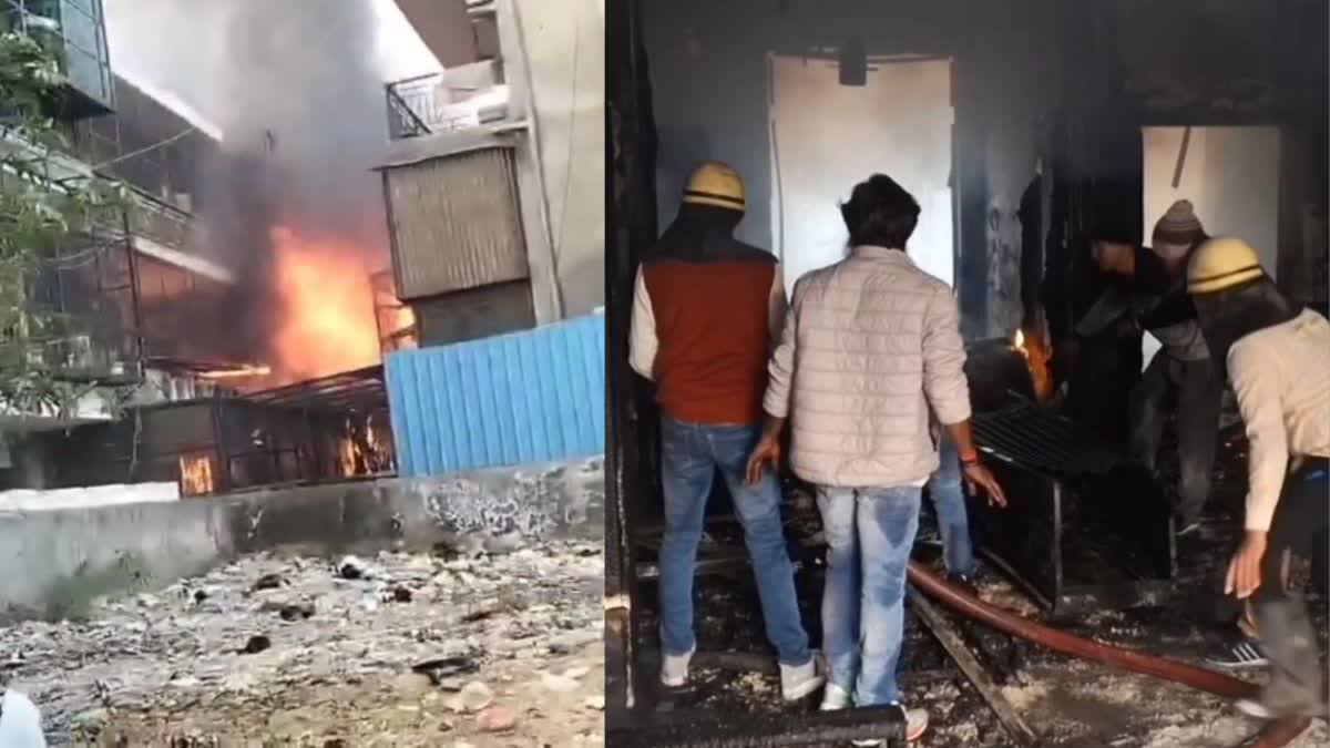 fire in Rohtak