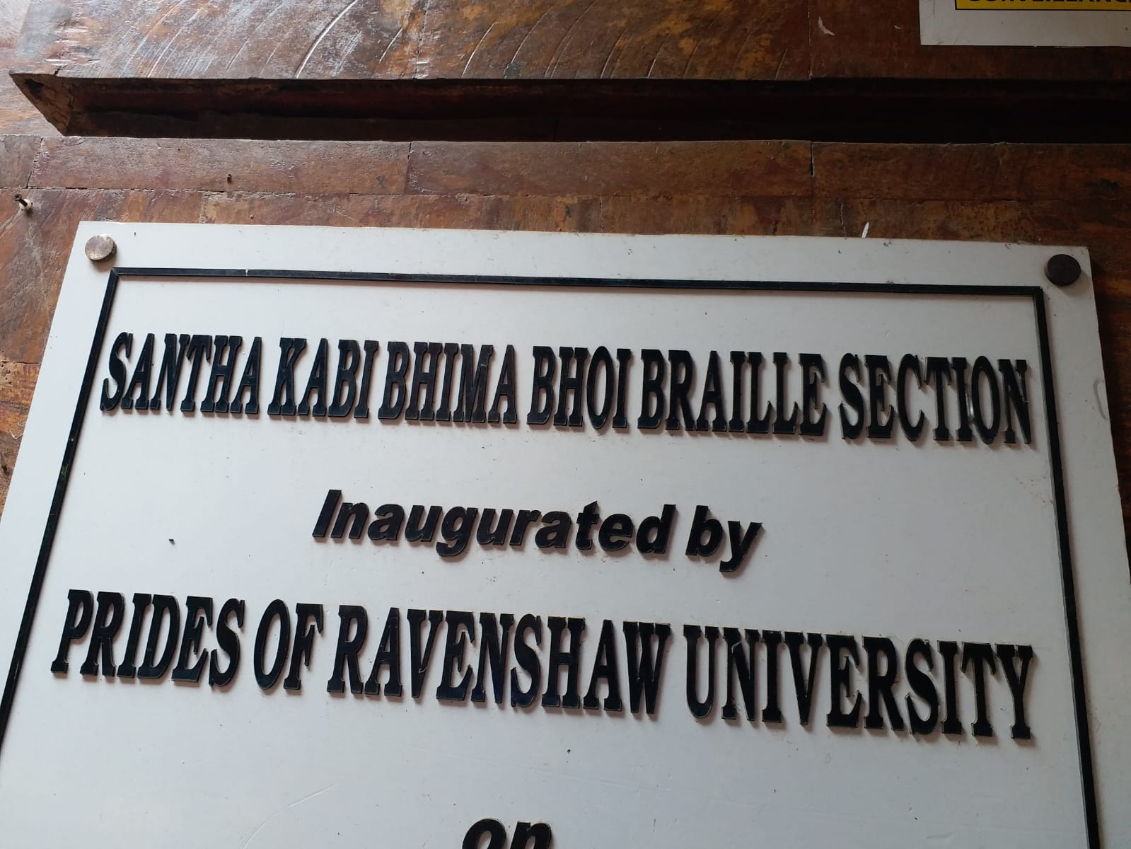 Kanika Library At Ravenshaw University