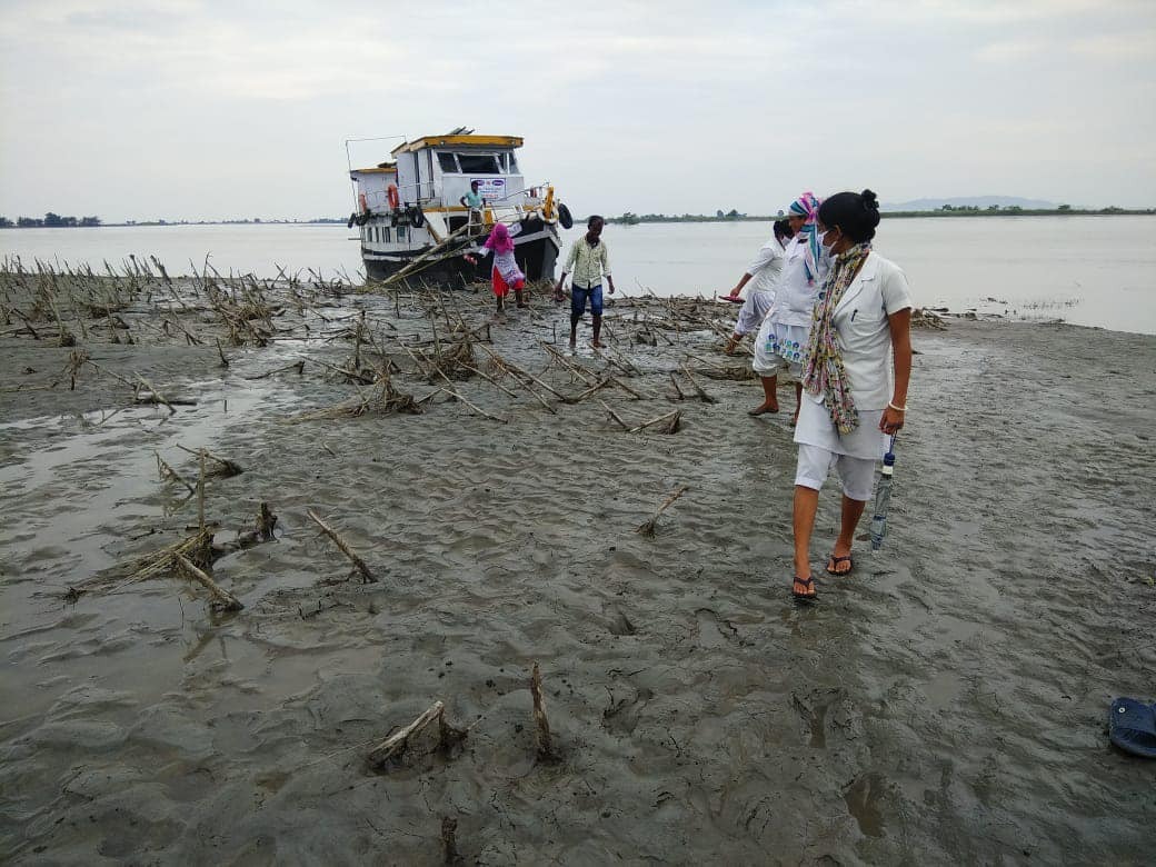 Boat Clinic That Floats Across Brahmaputra To Render Healthcare In Assam’s Sandbars