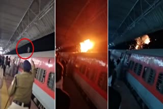 Captured On Video: Youth Climbs Atop Train In Madhya Pradesh, Injured By Electric Shock