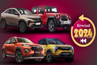 TOP 10 SUV IN INDIA  BIG SUVS LAUNCHES IN INDIA  YEAR ENDER 2024  YEAR ENDER 2024 STORIES