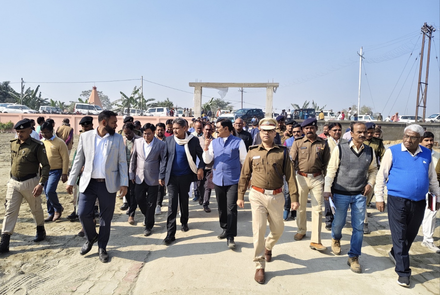 Minister Sunil Kumar In Motihari