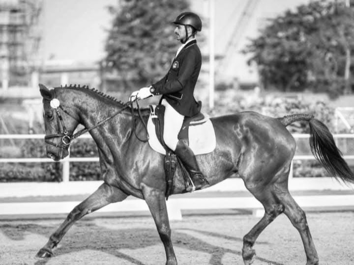 MP EQUESTRIAN RAJU SINGH BHADORIA