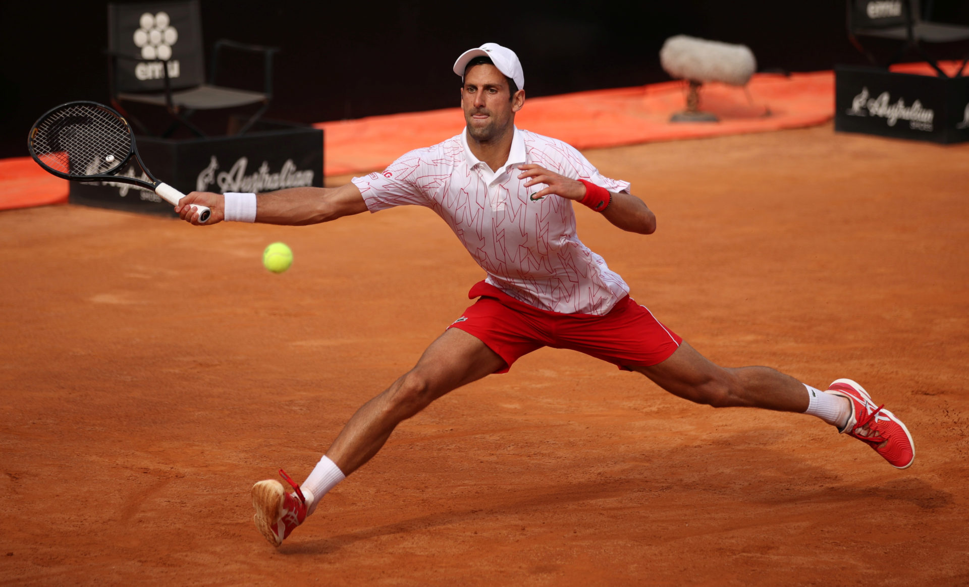 Novak Djokovic,  Italian Open, Casper Rudd