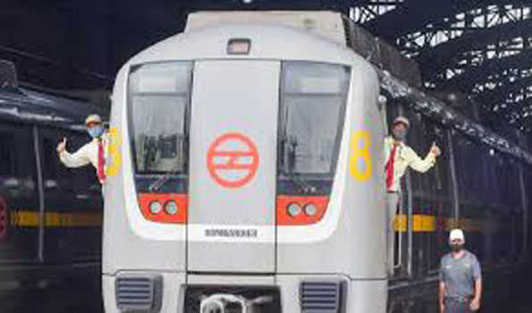 delhi metro resumes after 169 days, strict screening, cocial distancing