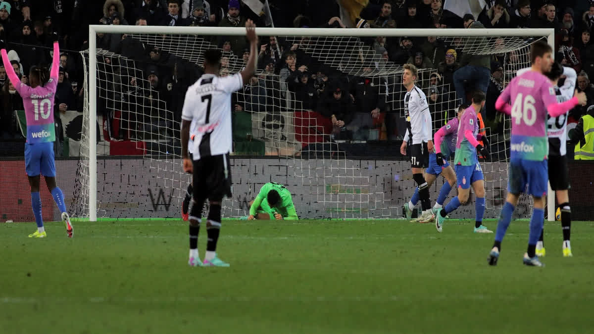 Italian League match between AC Milan and Udinese was suspended briefly after visitor's goalkeeper Mike Maignan and team walked off the field walked off the field due to racist chants from the home side fans in the first half of the encounter on Saturday.