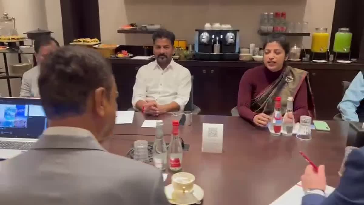 దుబాయ్ లో బిజీబిజీగా సీఎం రేవంత్ రెడ్డి బృందం - మూసీ అభివృద్ది ...