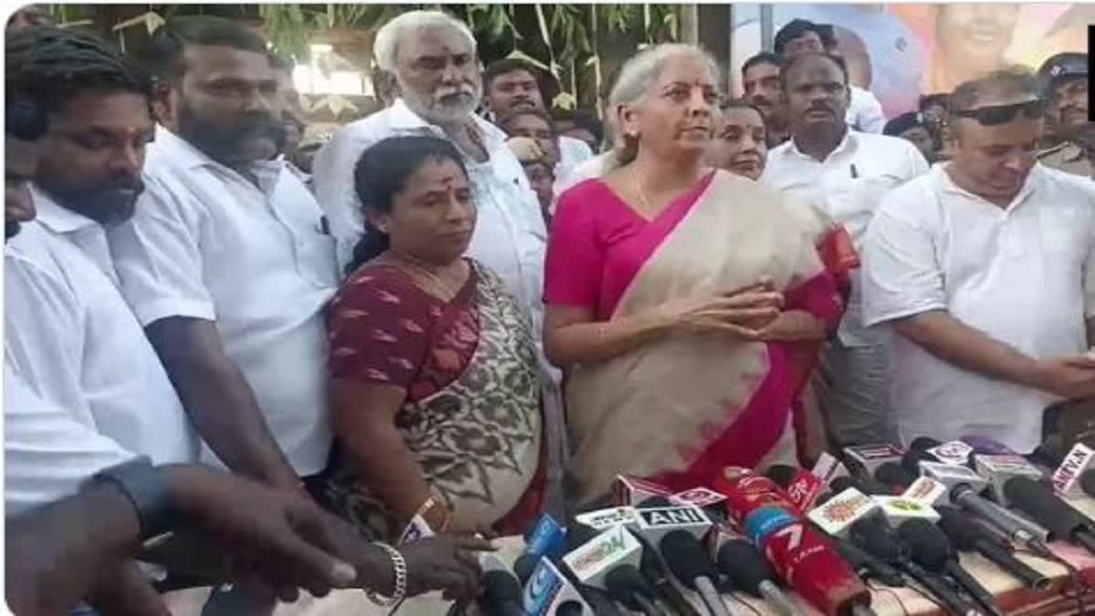 Tn govt clarifies fm nirmala's blames says it's a planned rumor hin