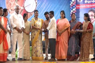 Minister_RK_Roja_Gave_ID_Cards_To_Artists