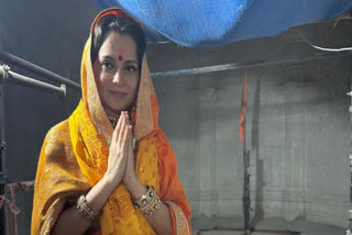 Kangana Ranaut sweeps floor of Hanuman temple ahead of Pran Pratishtha ceremony