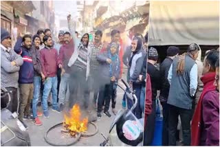 Protest in Alwar