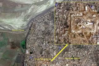 Satellite photo of Ram temple released