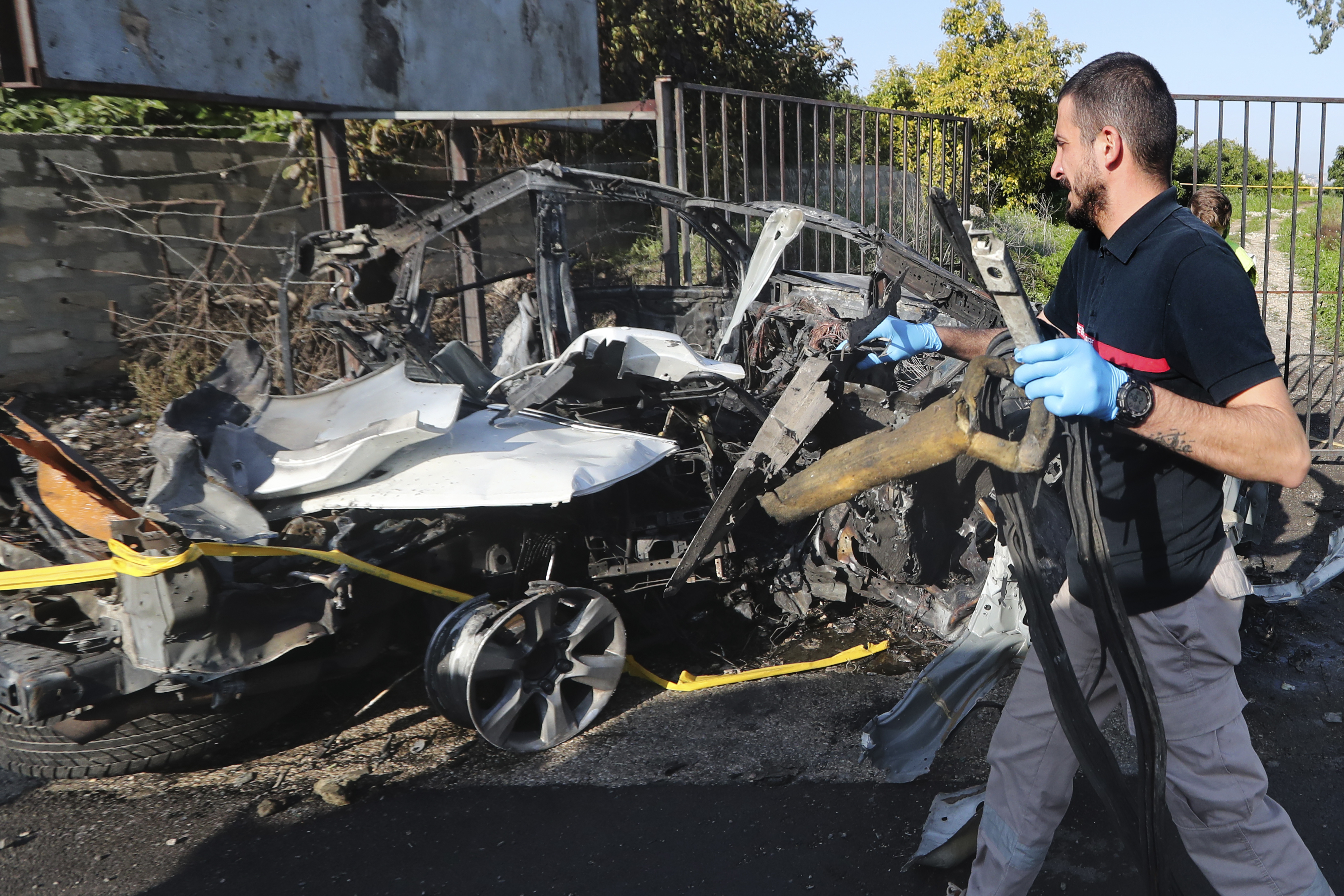 An Israeli airstrike