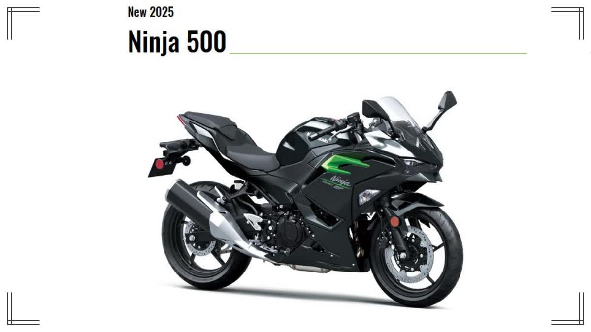 2025 Kawasaki Ninja 500 Launched in India