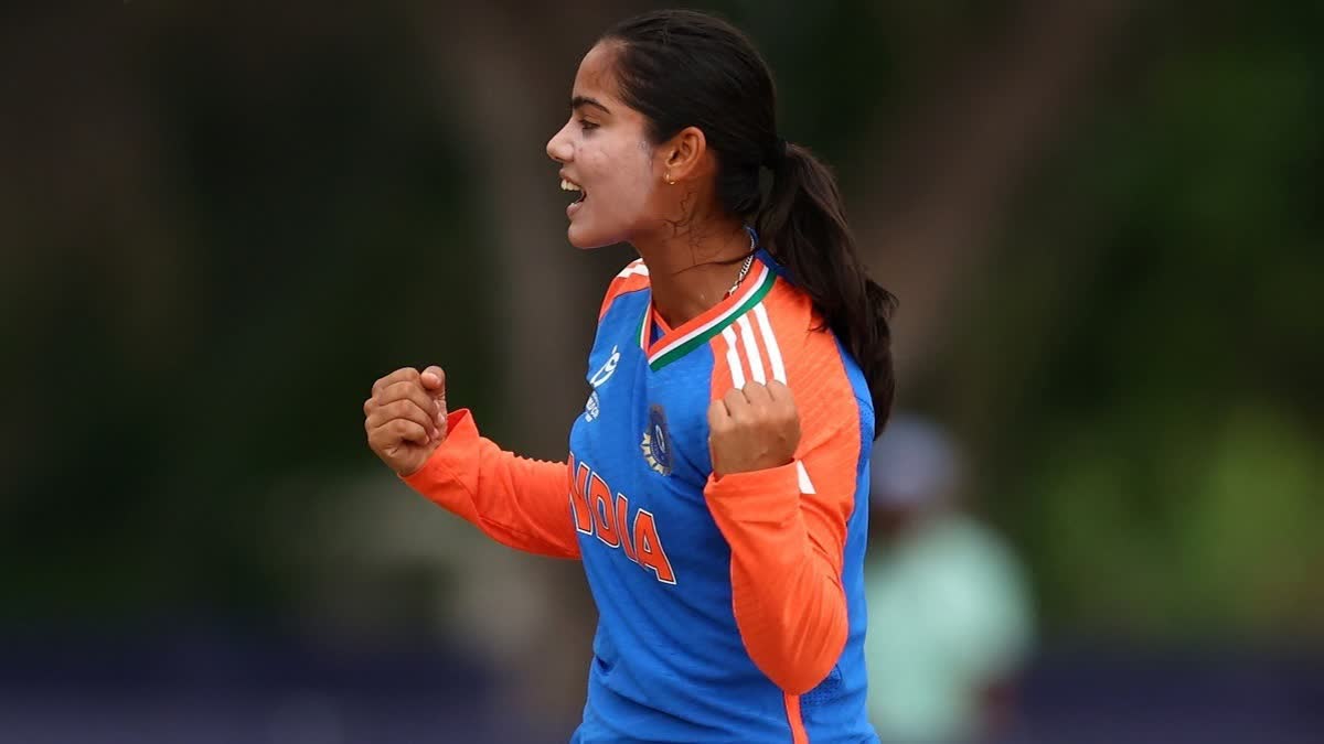 VAISHNAVI SHARMA  INDIA WOMEN VS MALAYSIA WOMEN  U19 WOMEN T20 WORLD CUP 2025  അണ്ടർ 19 വനിതാ ലോകകപ്പ്