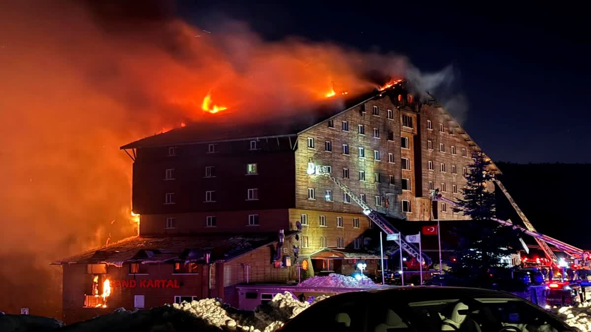 Fire Accident at Turkey