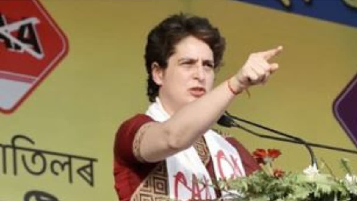 File photo of Priyanka Gandhi.