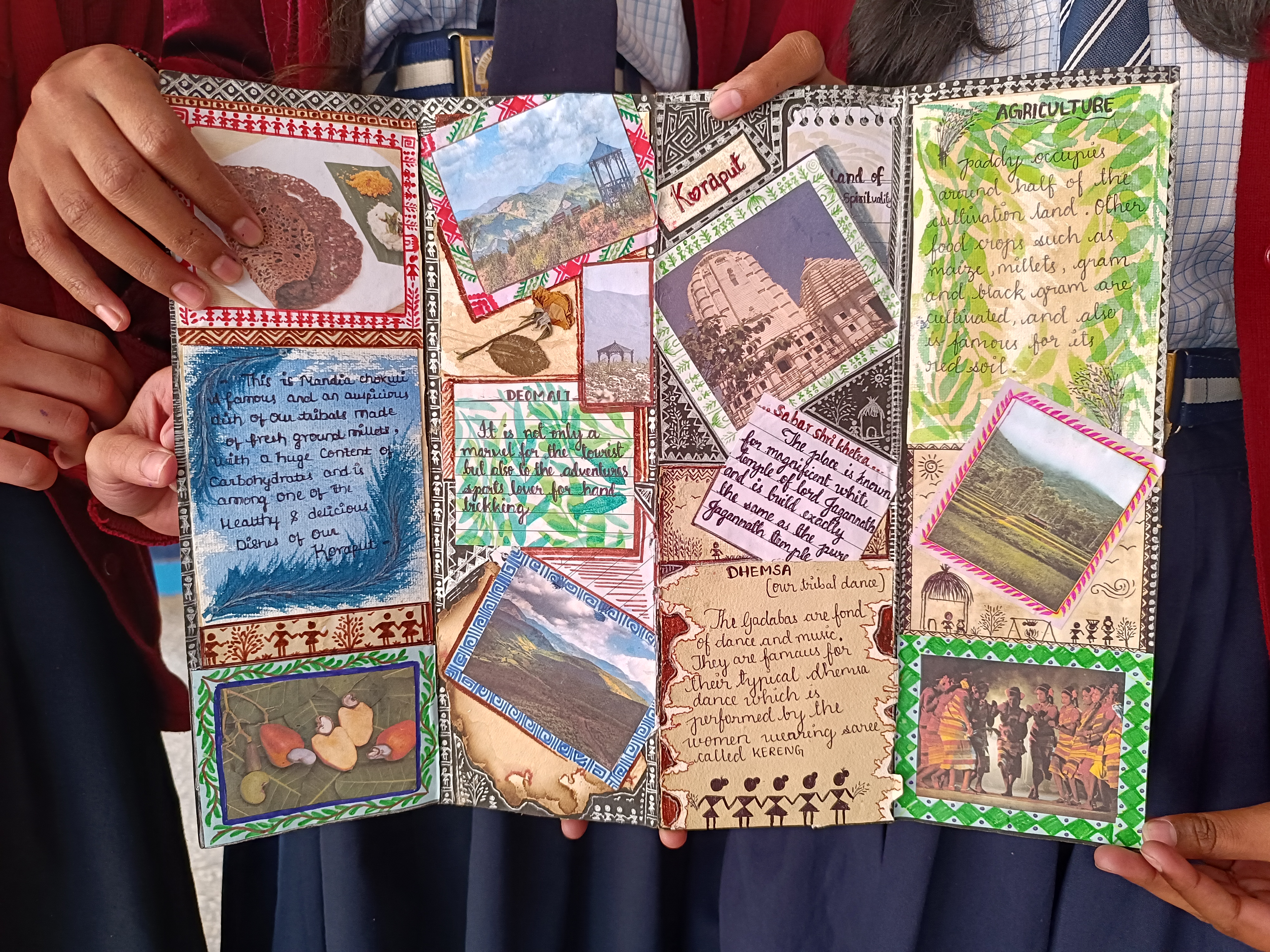 Koraput JNV  Students Shine With Art-Integrated Learning