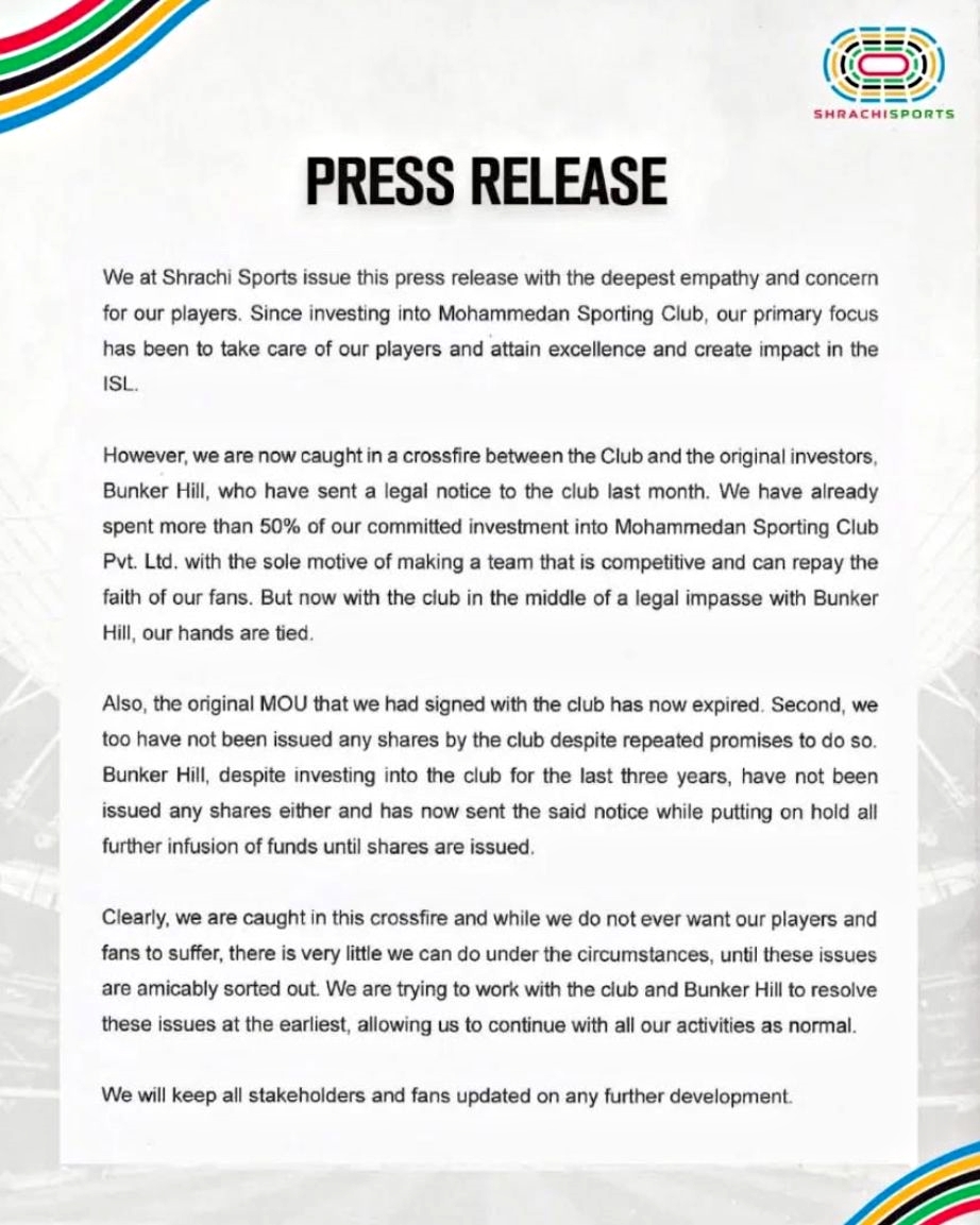 PRESS RELEASE