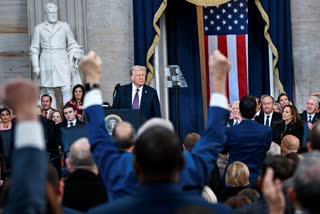 DONALD TRUMP OATH TAKING CEREMONY