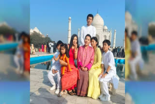 Bhutan Queen Ashi Jetsun Pema Wangchuck Vists Taj Mahal