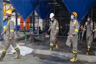 Gas leak at a factory in Bulandshahr.