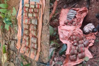 huge quantity of IED bombs recovered from forests of Karaikal in West Singhbhum district