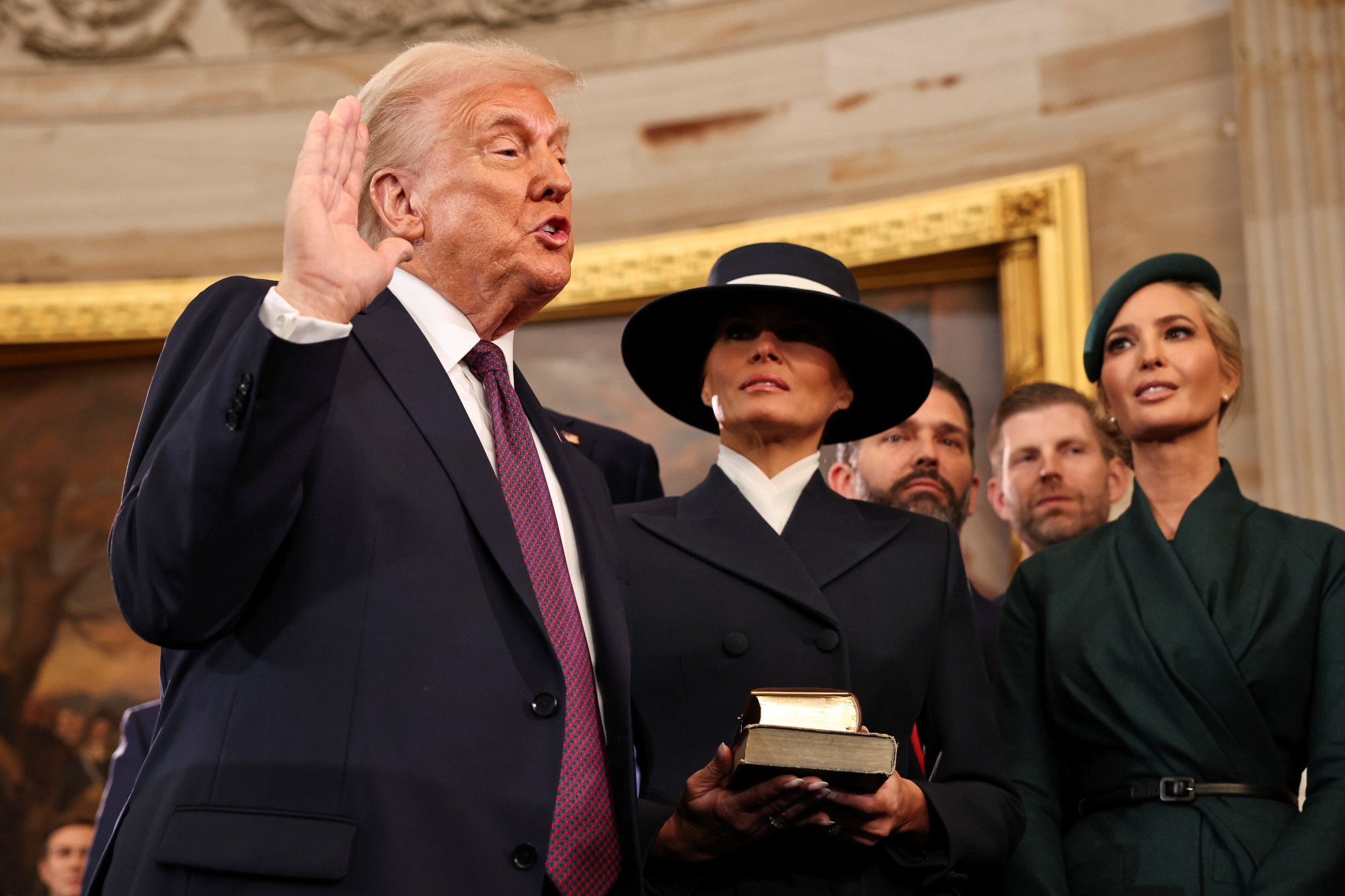 US President Donald Trump Inauguration Photos