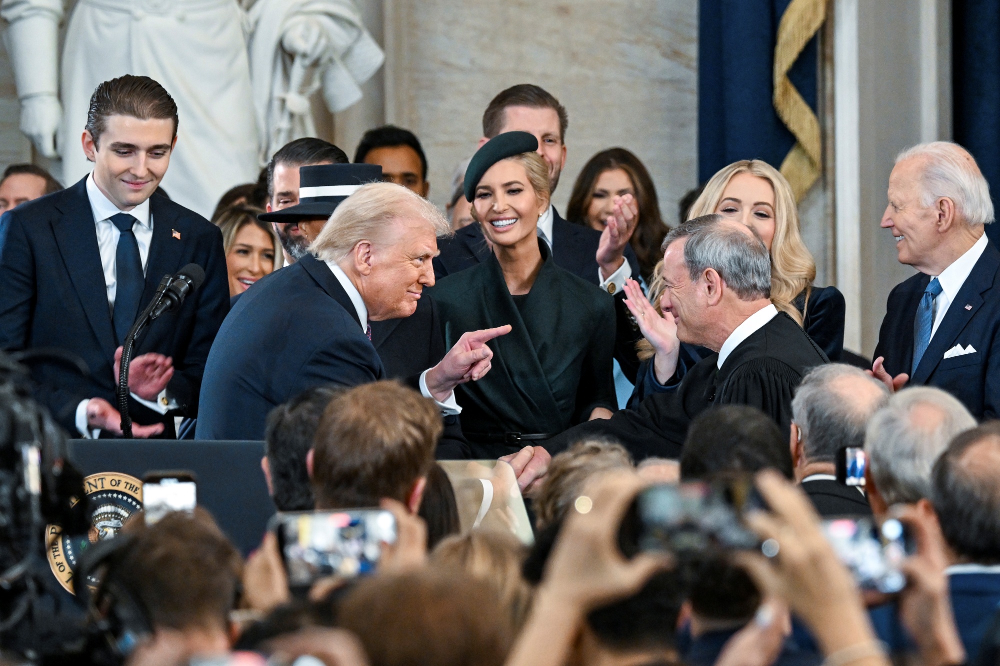 US President Donald Trump Inauguration Photos