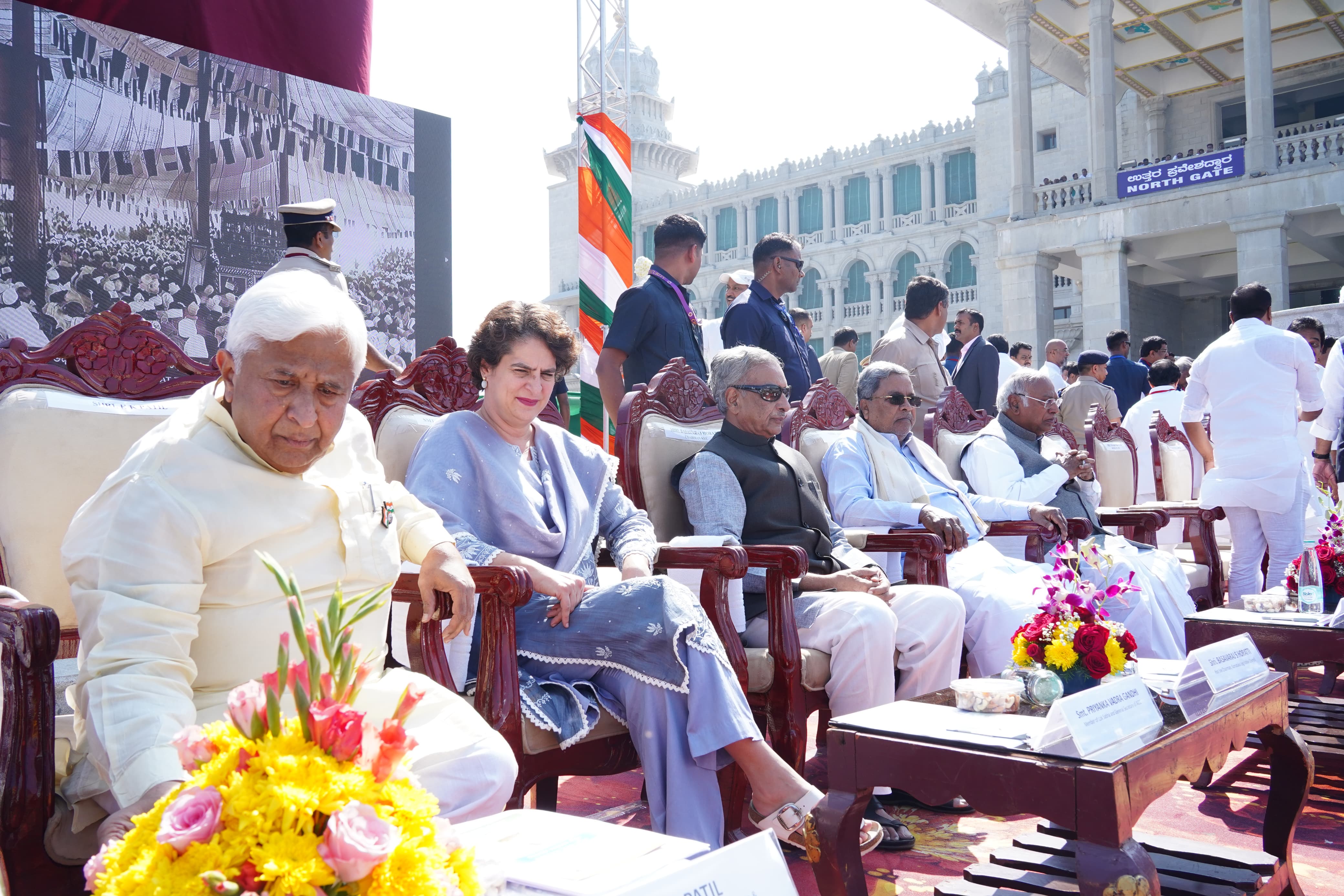 Gandhiji statue unveiling ceremony