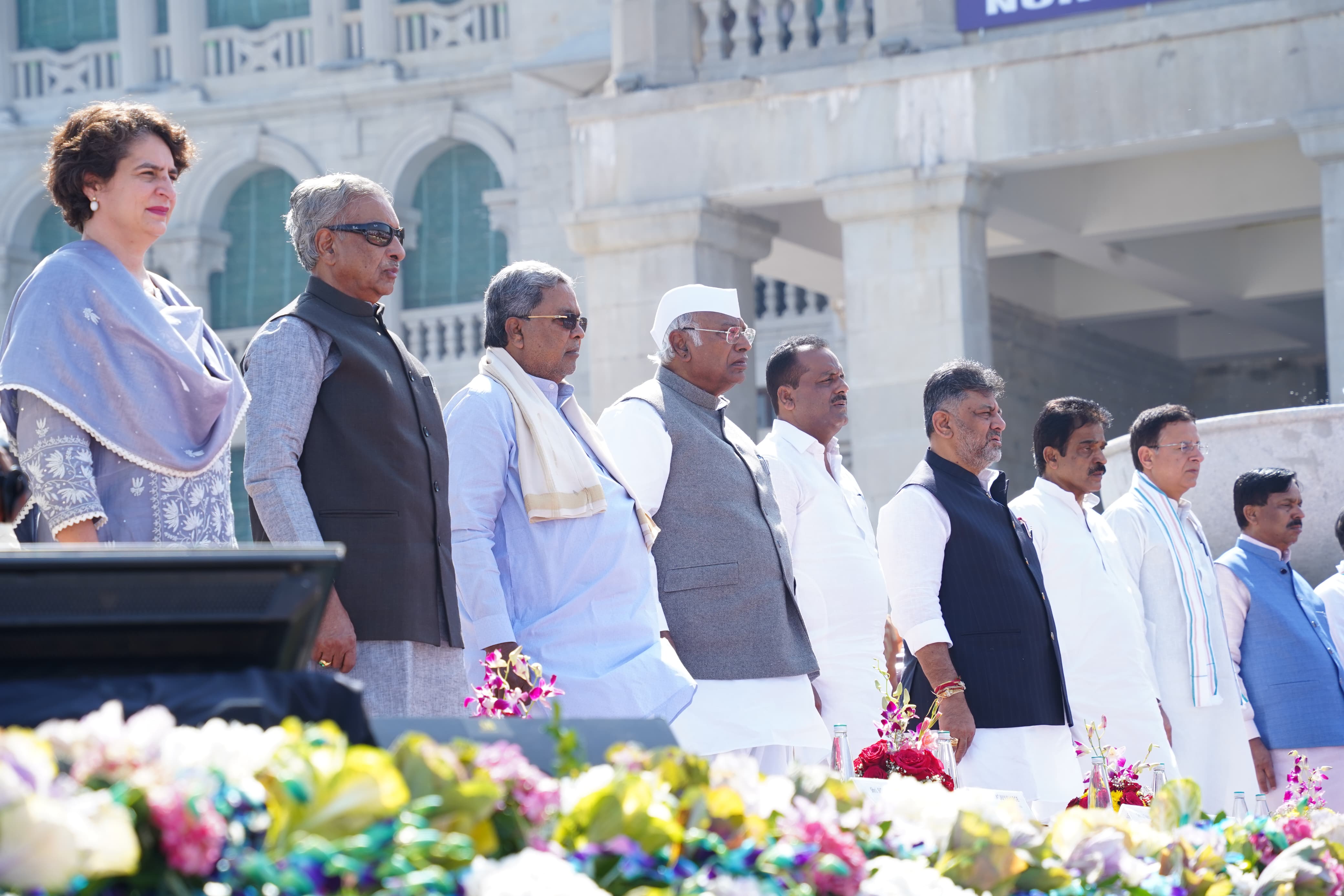 Gandhiji statue unveiling ceremony