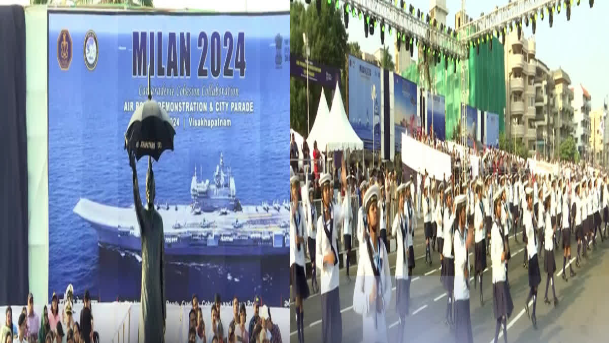 Indian Navy Milan 2024 Multilateral Exercise at Visakha