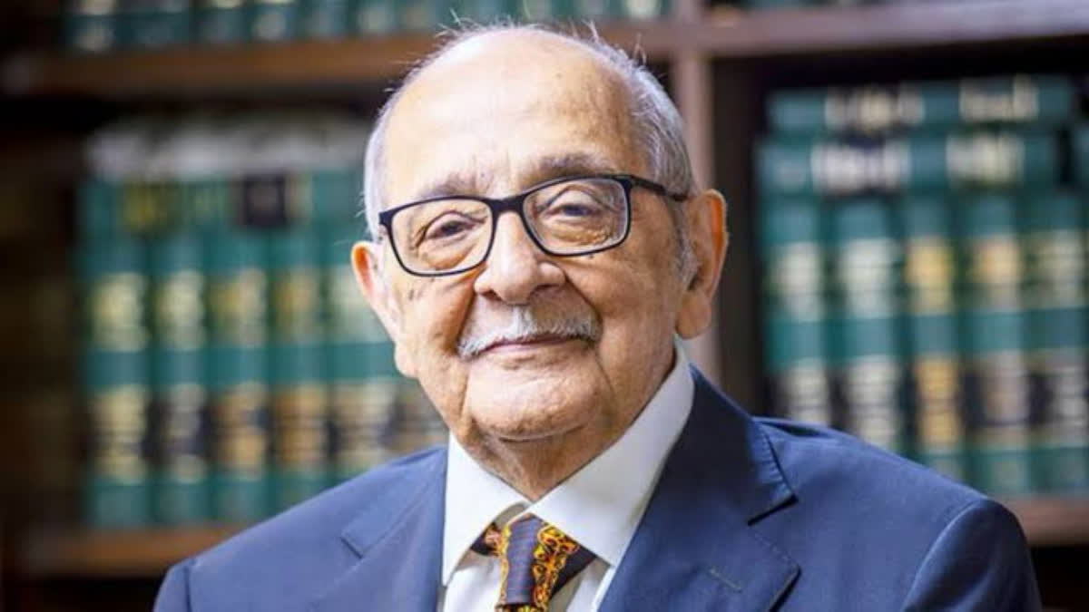 Lawyer Fali S Nariman Dies At 95