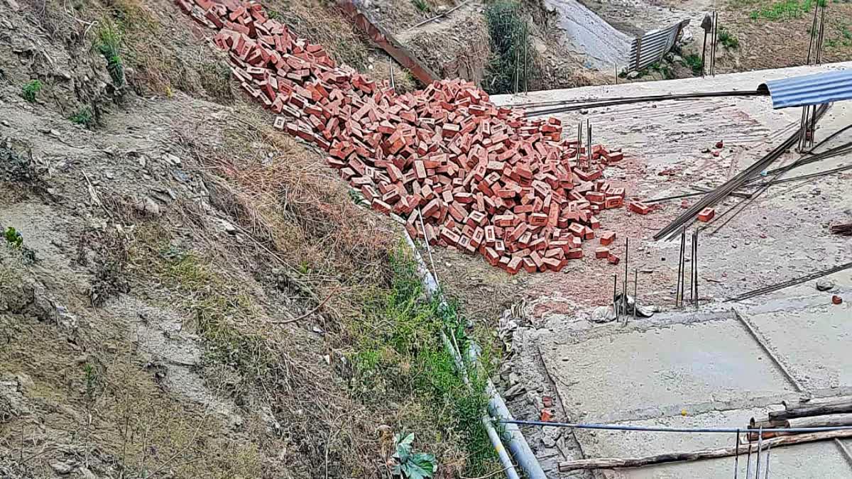 Encroachment on Kuhal in Karsog