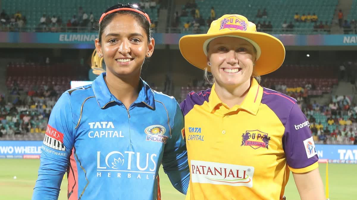 Harmanpreet Kaur and Alyssa Healy